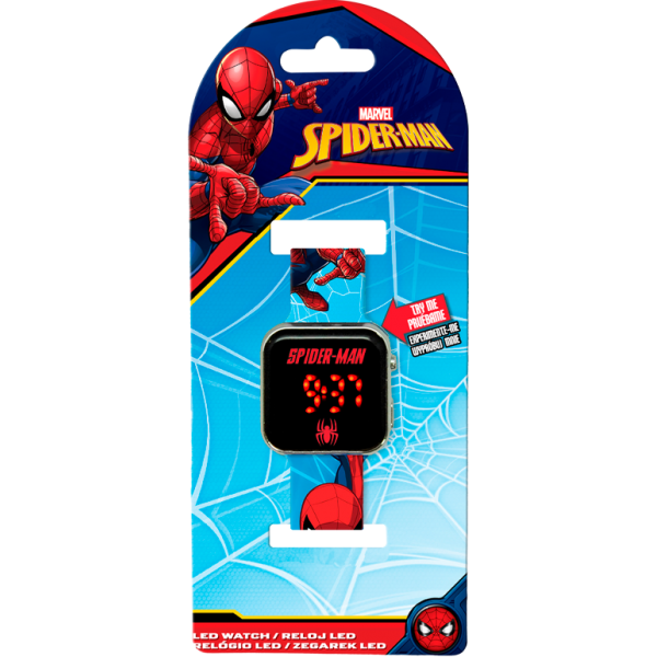 LED laikrodis Spiderman 18*8 cm